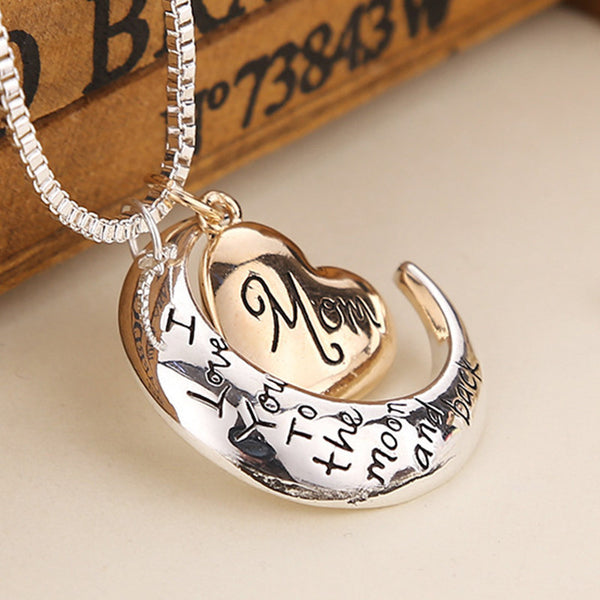 I Love You To The Moon & Back Necklace FREE SHIPPING!