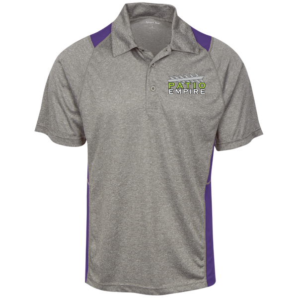 ST665 Sport-Tek Heather Moisture Wicking Polo
