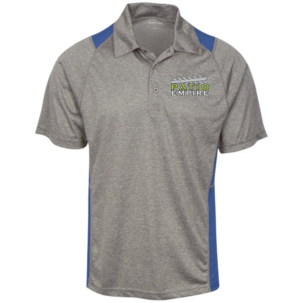 ST665 Sport-Tek Heather Moisture Wicking Polo