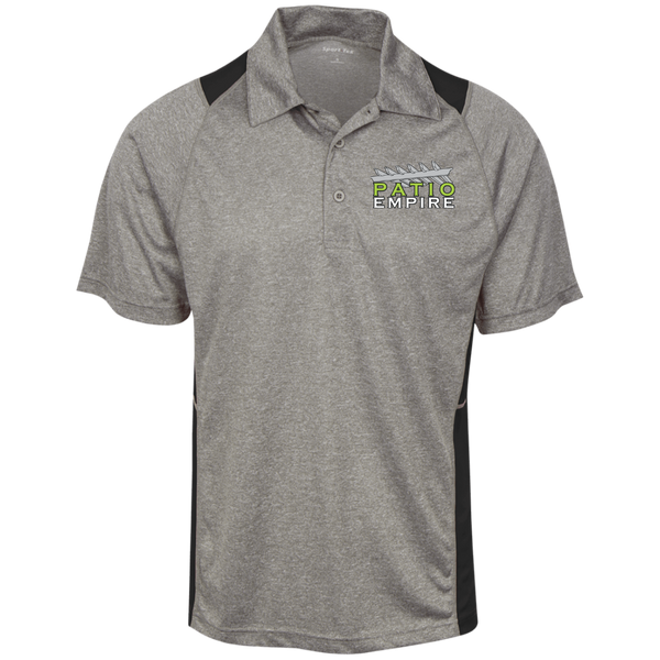 ST665 Sport-Tek Heather Moisture Wicking Polo