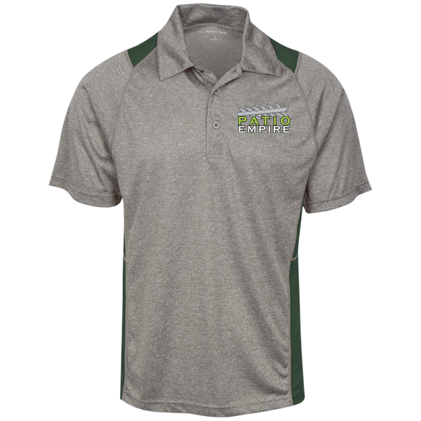 ST665 Sport-Tek Heather Moisture Wicking Polo