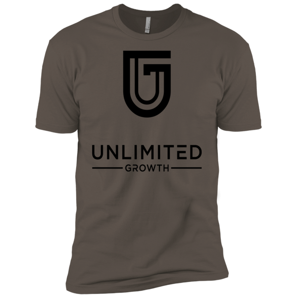 BLACK LOGO MEN NL3600 Next Level Premium Short Sleeve T-Shirt