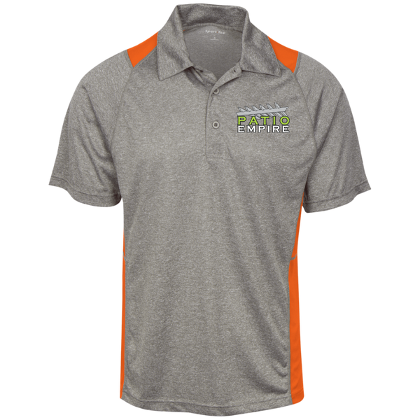 ST665 Sport-Tek Heather Moisture Wicking Polo