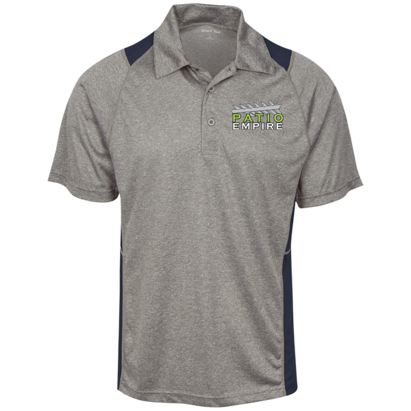 ST665 Sport-Tek Heather Moisture Wicking Polo