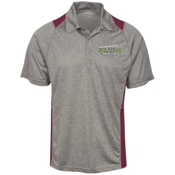 ST665 Sport-Tek Heather Moisture Wicking Polo