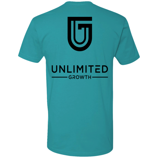 BLACK LOGO MEN NL3600 Next Level Premium Short Sleeve T-Shirt