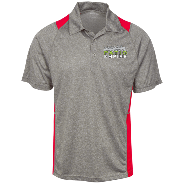 ST665 Sport-Tek Heather Moisture Wicking Polo