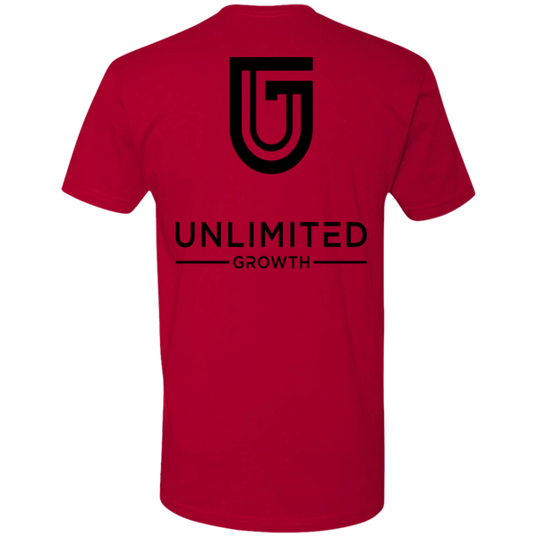 BLACK LOGO MEN NL3600 Next Level Premium Short Sleeve T-Shirt