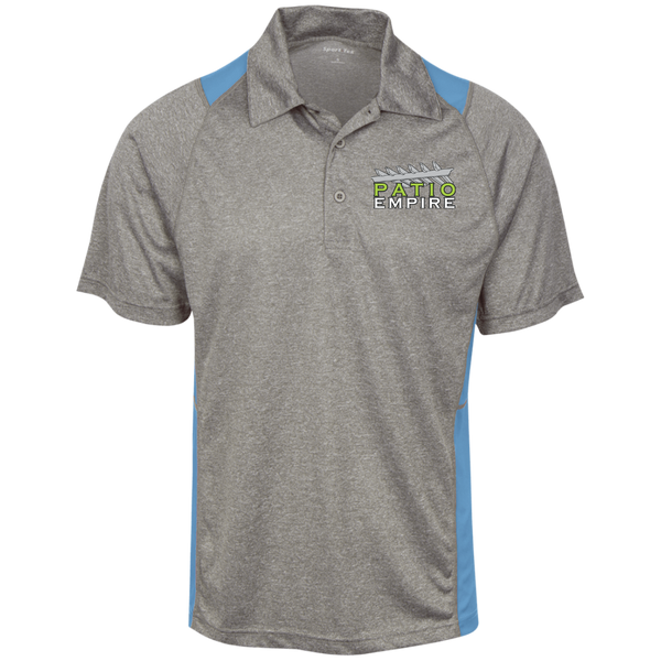 ST665 Sport-Tek Heather Moisture Wicking Polo