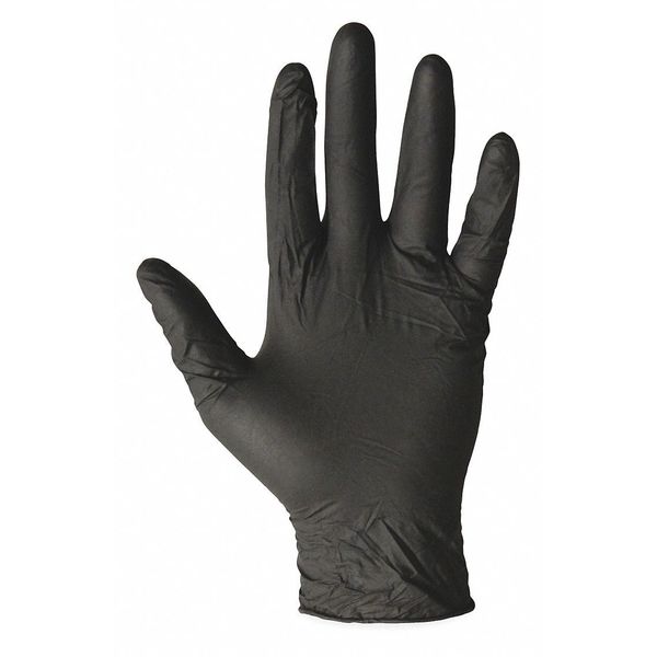 BLACK DISPOSABLES GLOVES