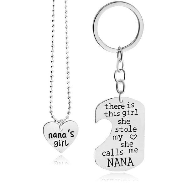 Nana's girl Key Chain