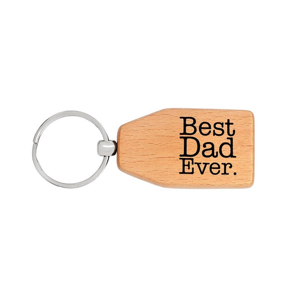 Best Nana Ever Keychain Wood