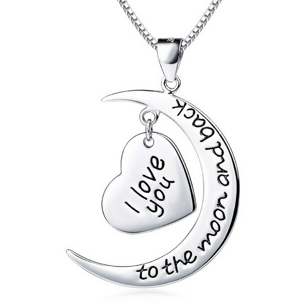 I Love You To The Moon & Back Necklace ''Special Offer''