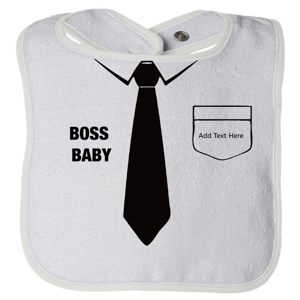 Boss Baby Bibs