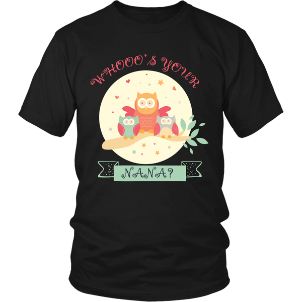 Whooo's Your Nana? T-Shirt