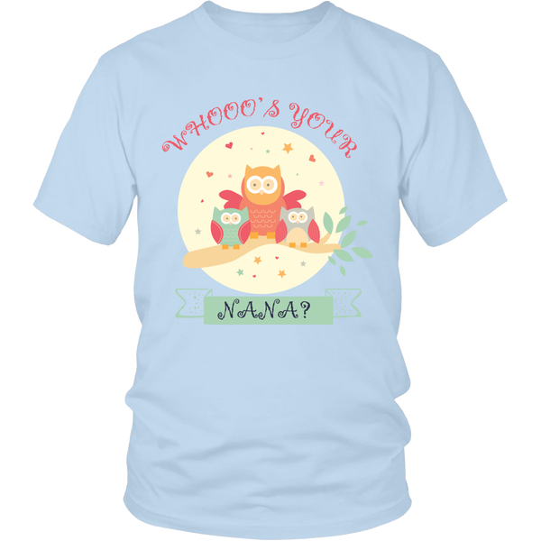 Whooo's Your Nana? T-Shirt