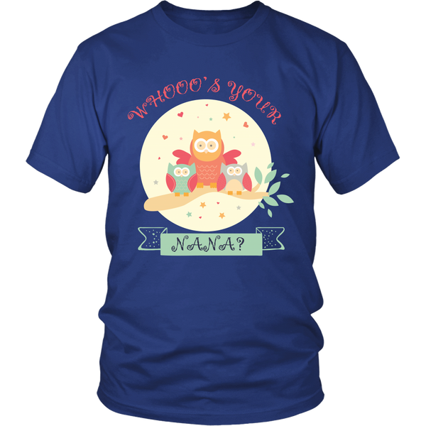 Whooo's Your Nana? T-Shirt