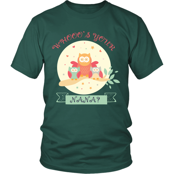 Whooo's Your Nana? T-Shirt