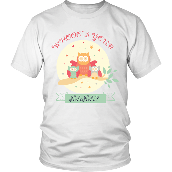 Whooo's Your Nana? T-Shirt